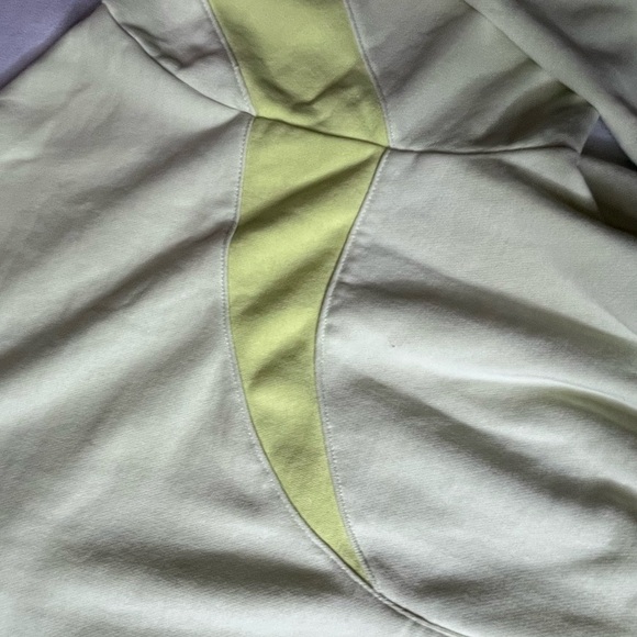 Nike Women's Light Cream and Yellow Zip-Up Jacket - Picture 11 of 11